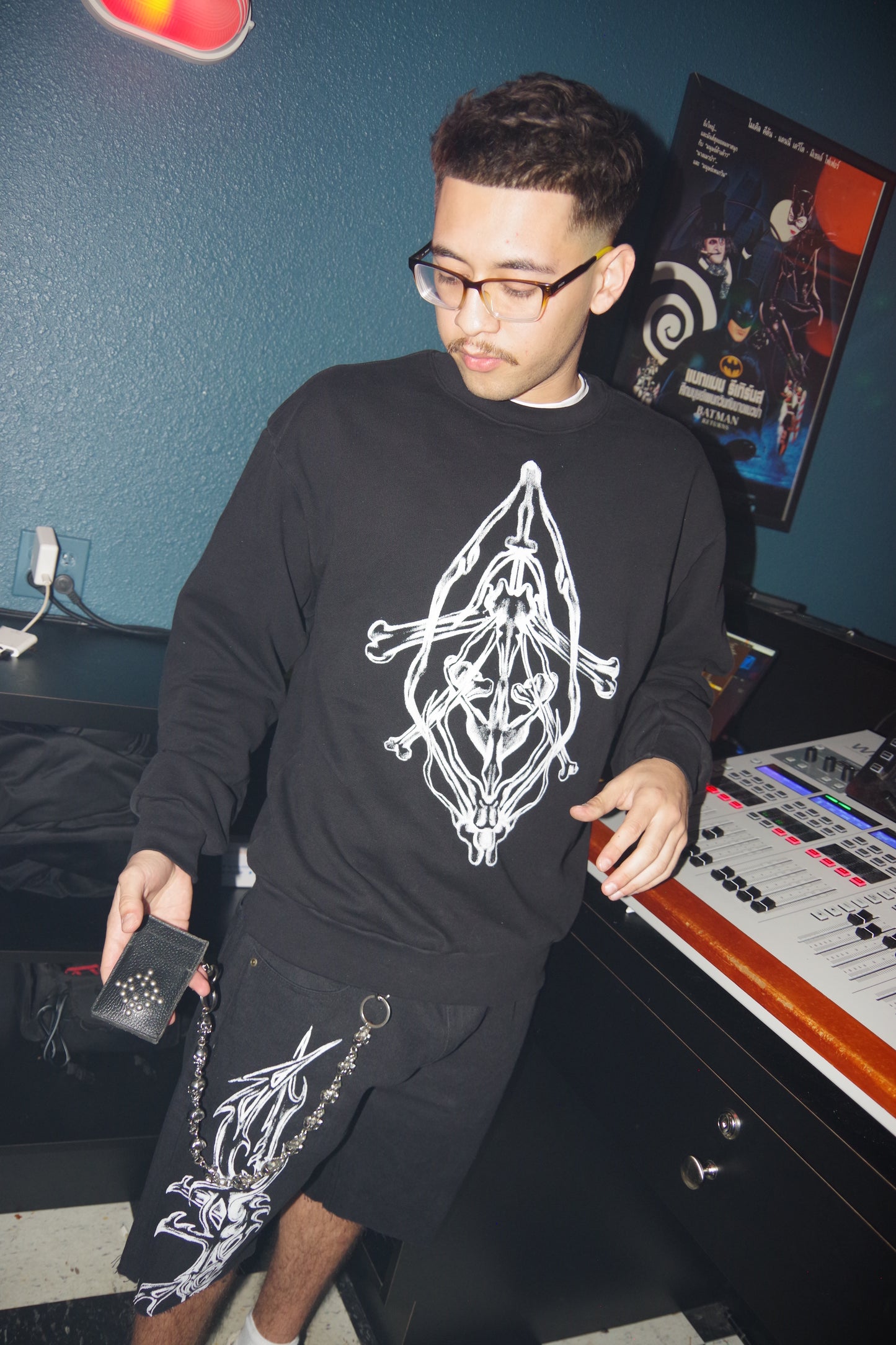 Bone sigil crewneck