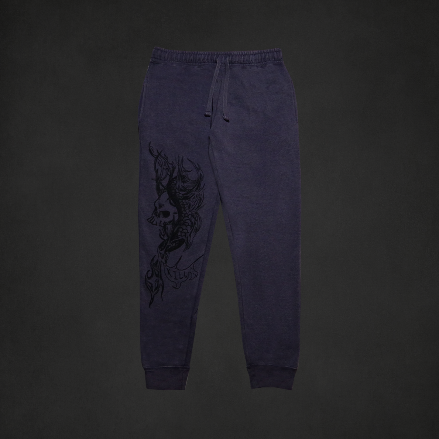 Kill skull sigil joggers