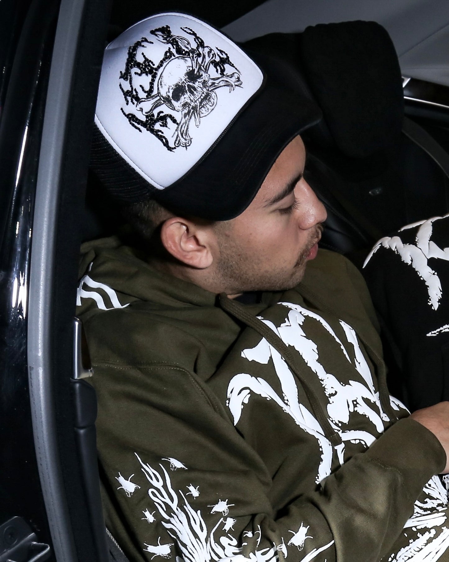 Rhinestone trucker hat