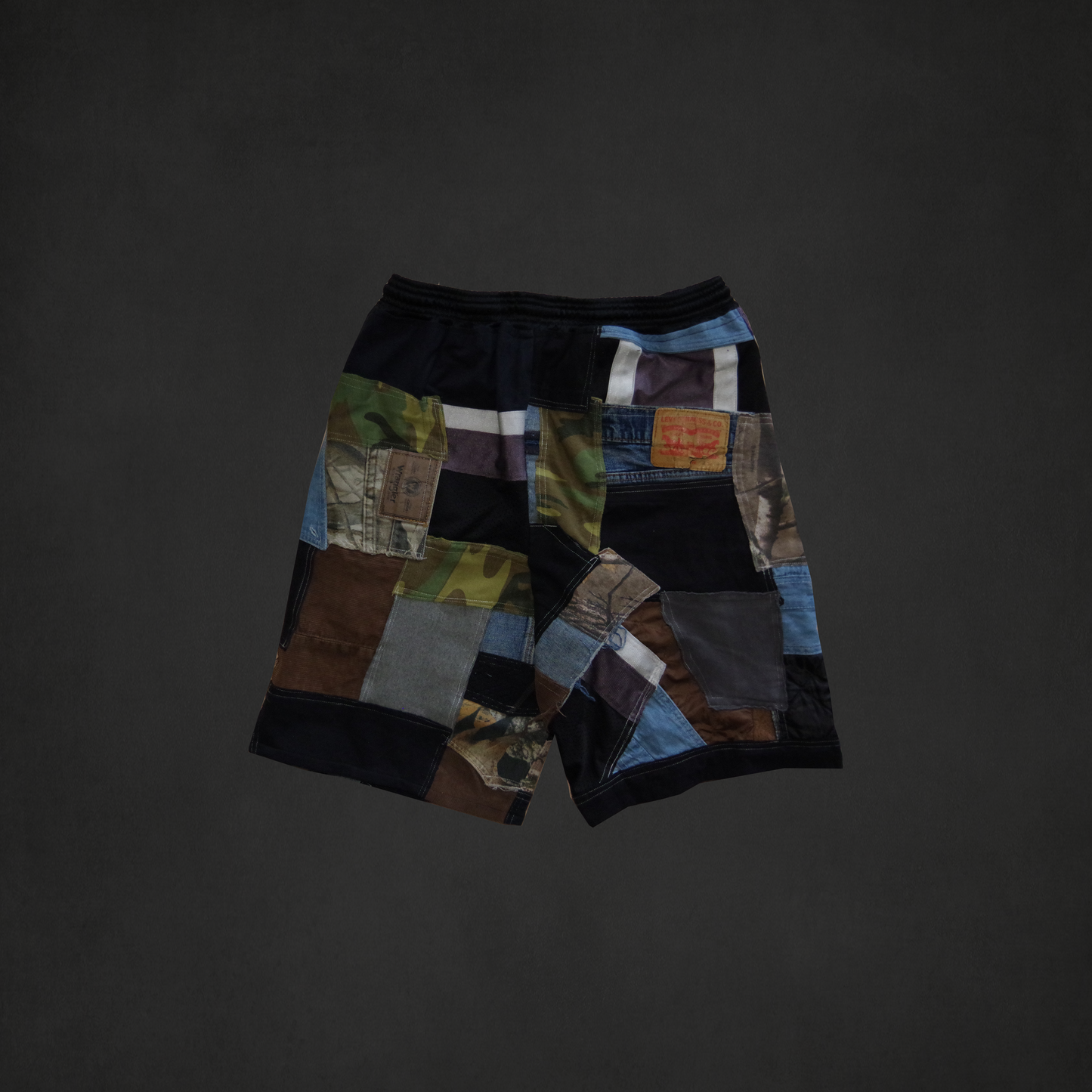 Patchwork Basketball Shorts