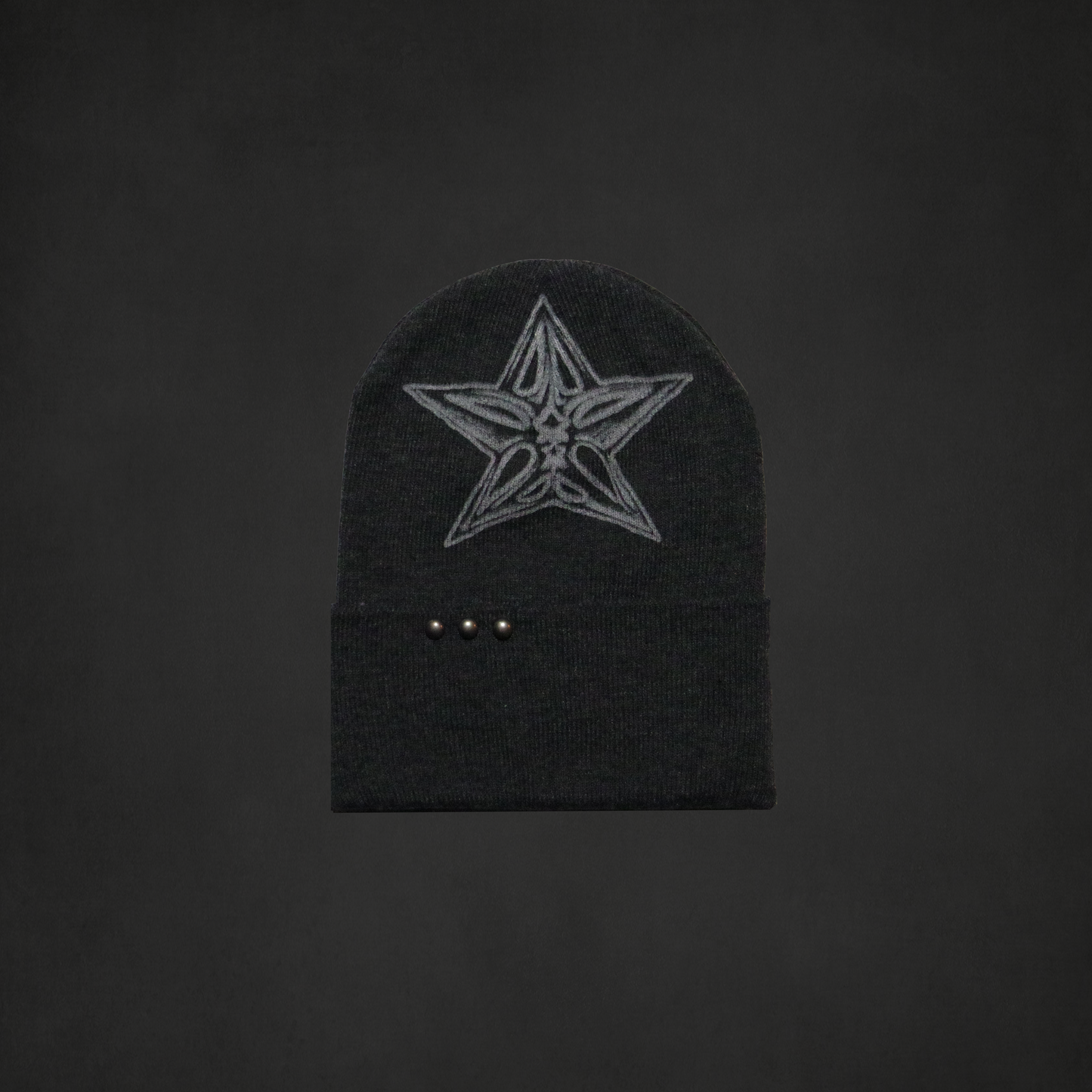 Studded beanie
