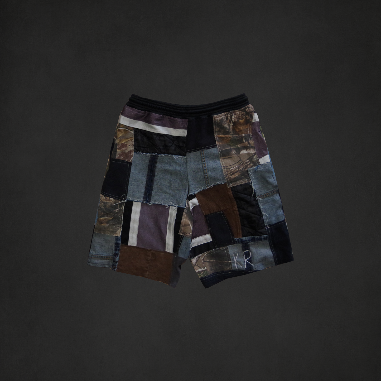 Patchwork Basketball Shorts