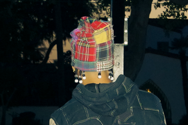 Flannel Patchwork Beanie
