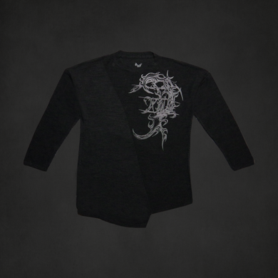 Charcoal sigilism sweater