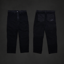 Load image into Gallery viewer, Black paneled pants