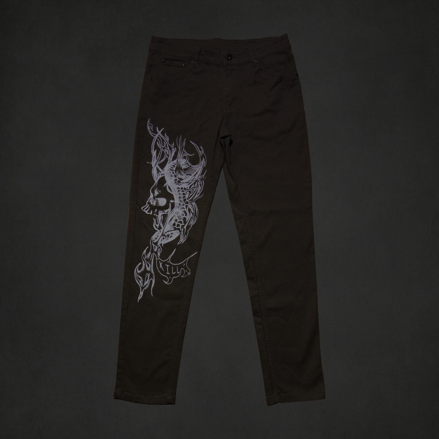 Kill skull sigil pants