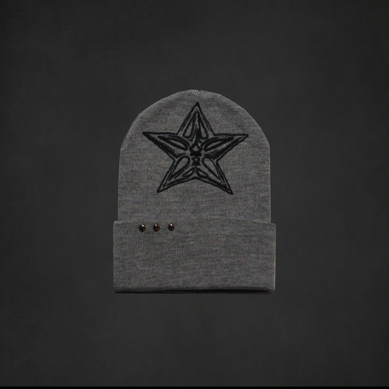 Studded beanie