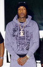 Load image into Gallery viewer, Oni mask hoodie