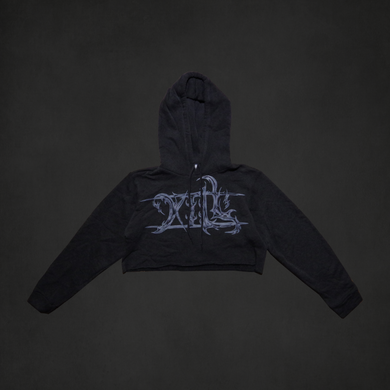Cropped kill sigil hoodie