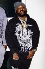 Load image into Gallery viewer, Oni mask hoodie