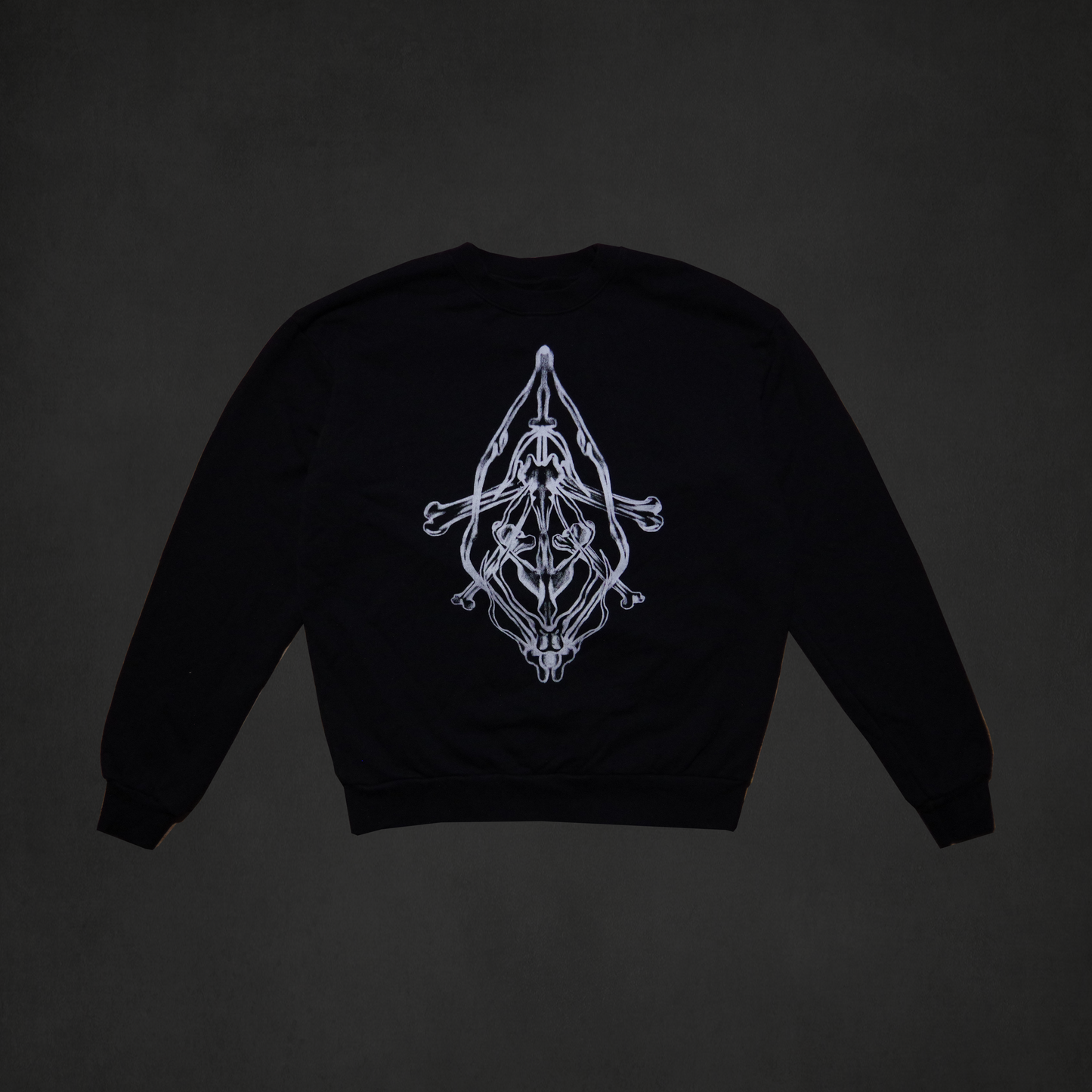 Bone sigil crewneck